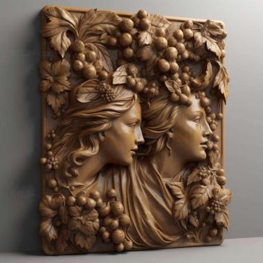 Patterns and decorations stl gallery 3 3d model
